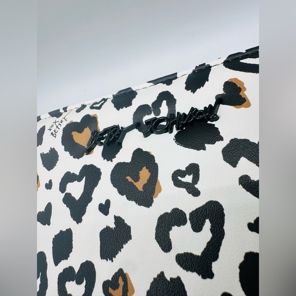 Betsey Johnson Leopard Print Wristlet Wallet - Picture 11 of 14